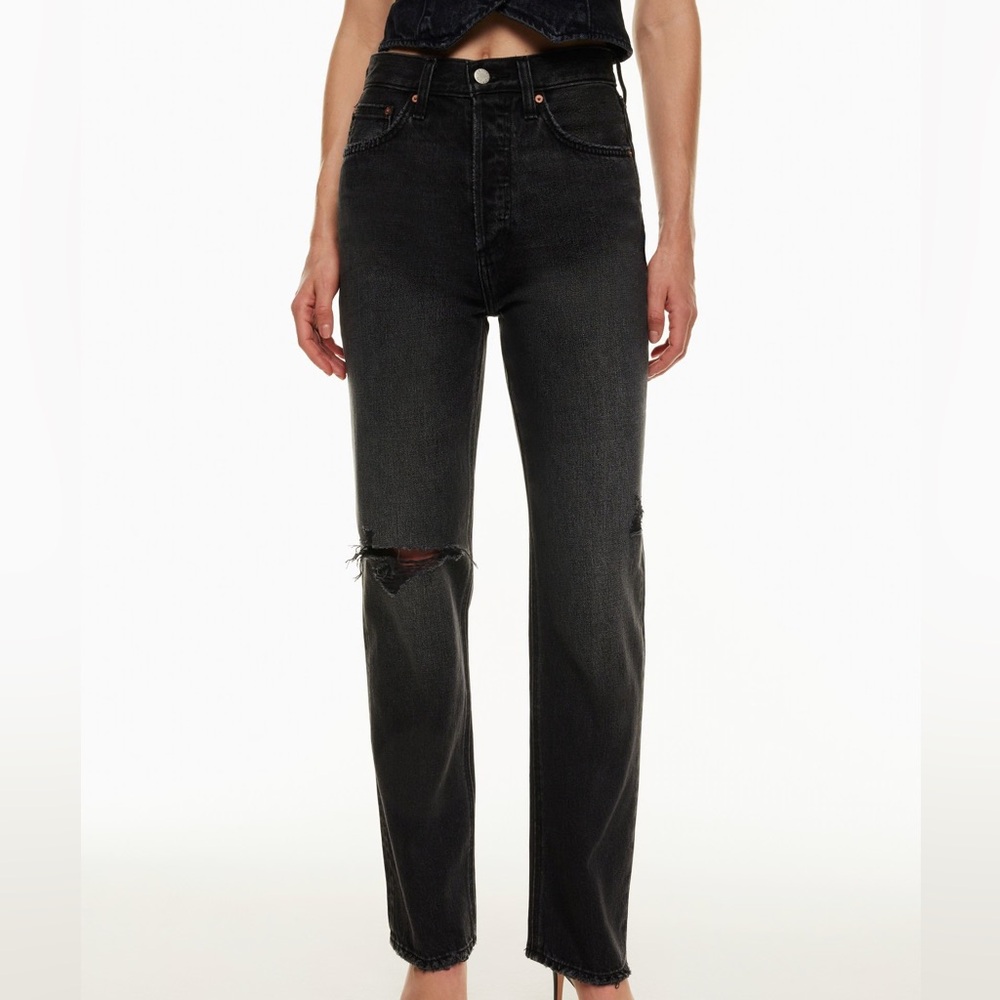 NWT Denim Forum | Aritzia The Joni Hi-rise Loose Jean 27 US (30L)